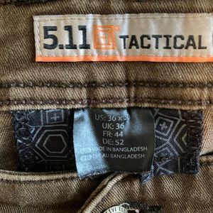 5.11 Tactical defender flex slim pant brown size 36